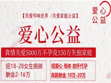 湘东捐卵助孕生子 爱心志愿者招募